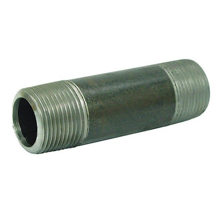 Pinpoint 582-035AH 0.37 x 3.5 in. Standard Black Nipple, 5PK PI613386